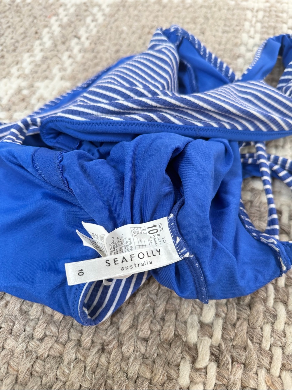 Go Overboard Cutout Ribbed Striped
Swimsuit - Picture 5 of 5